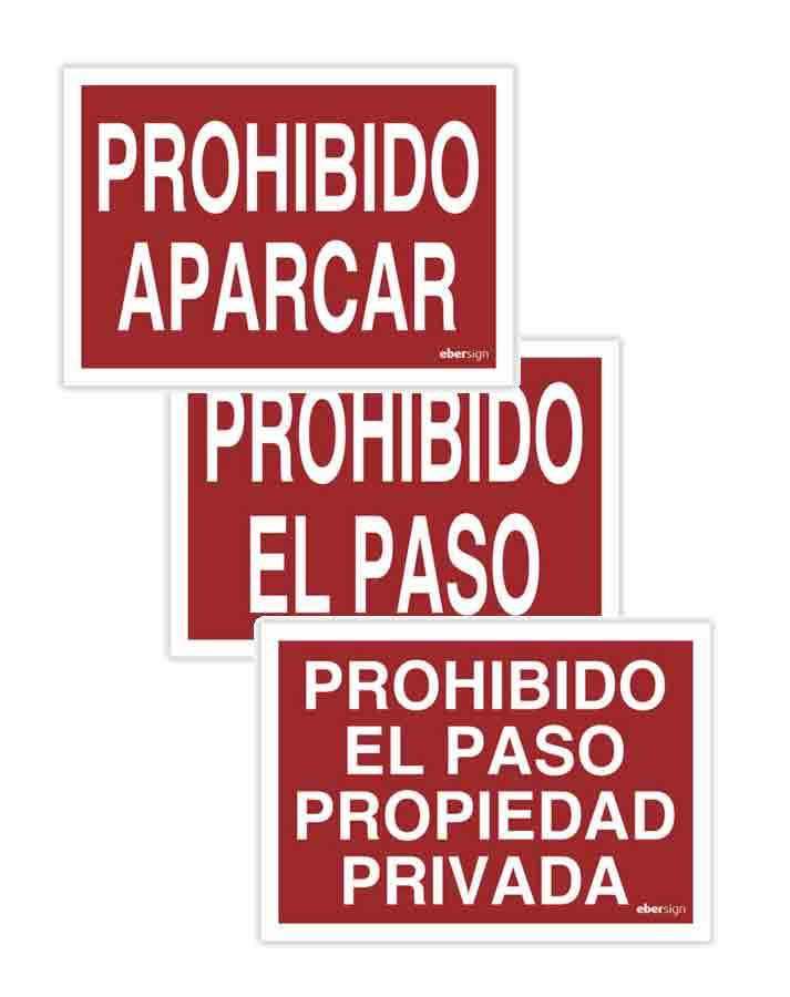 Prohibido el Paso - Ebersign